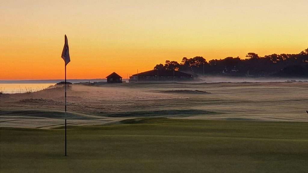 Richard Ewan’s “Early Morning Dew” at The Nairn Golf Club